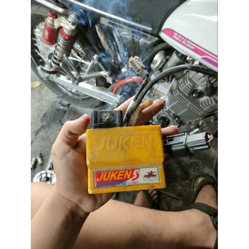 ecu juken 5 crf bekas normal minus lecet