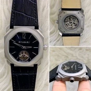 JAM TANGAN PRIA BVLGARI MEWAH AUTOMATIC