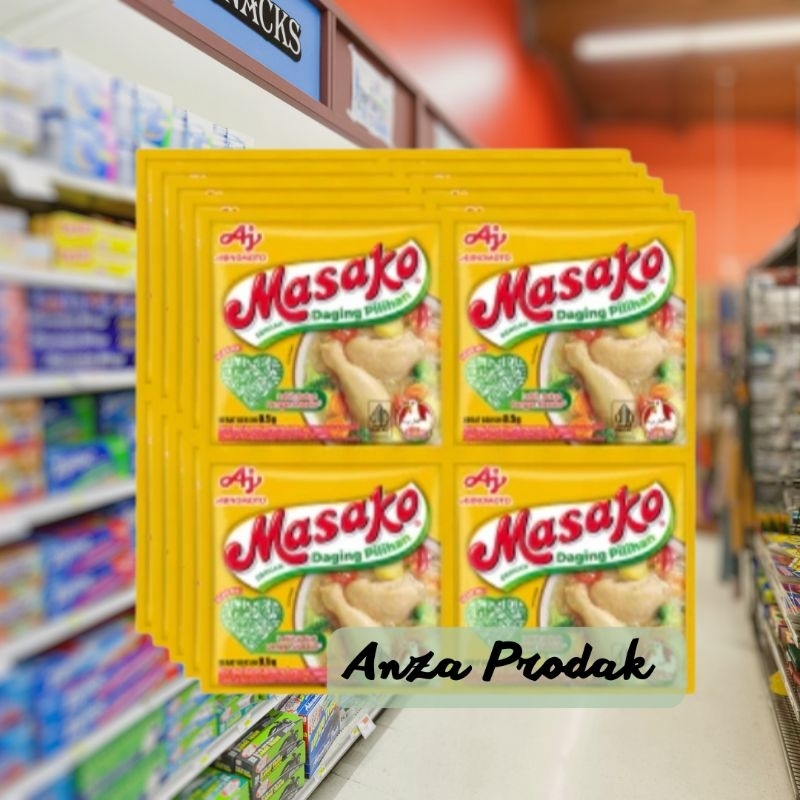 

Murah 1 Renteng Masako kaldu ayam / Sapi (12pcs)