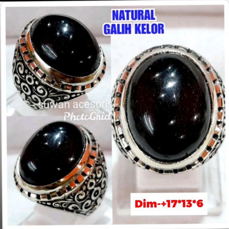 batu akik galih kelor cincin kelor asli
