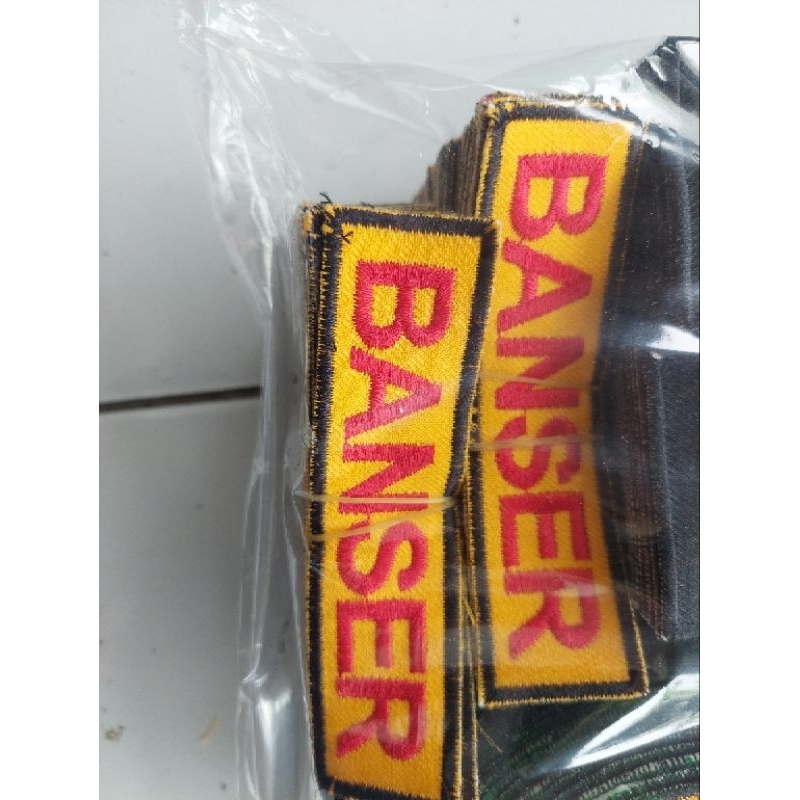 atribut banser. bet banser biasa