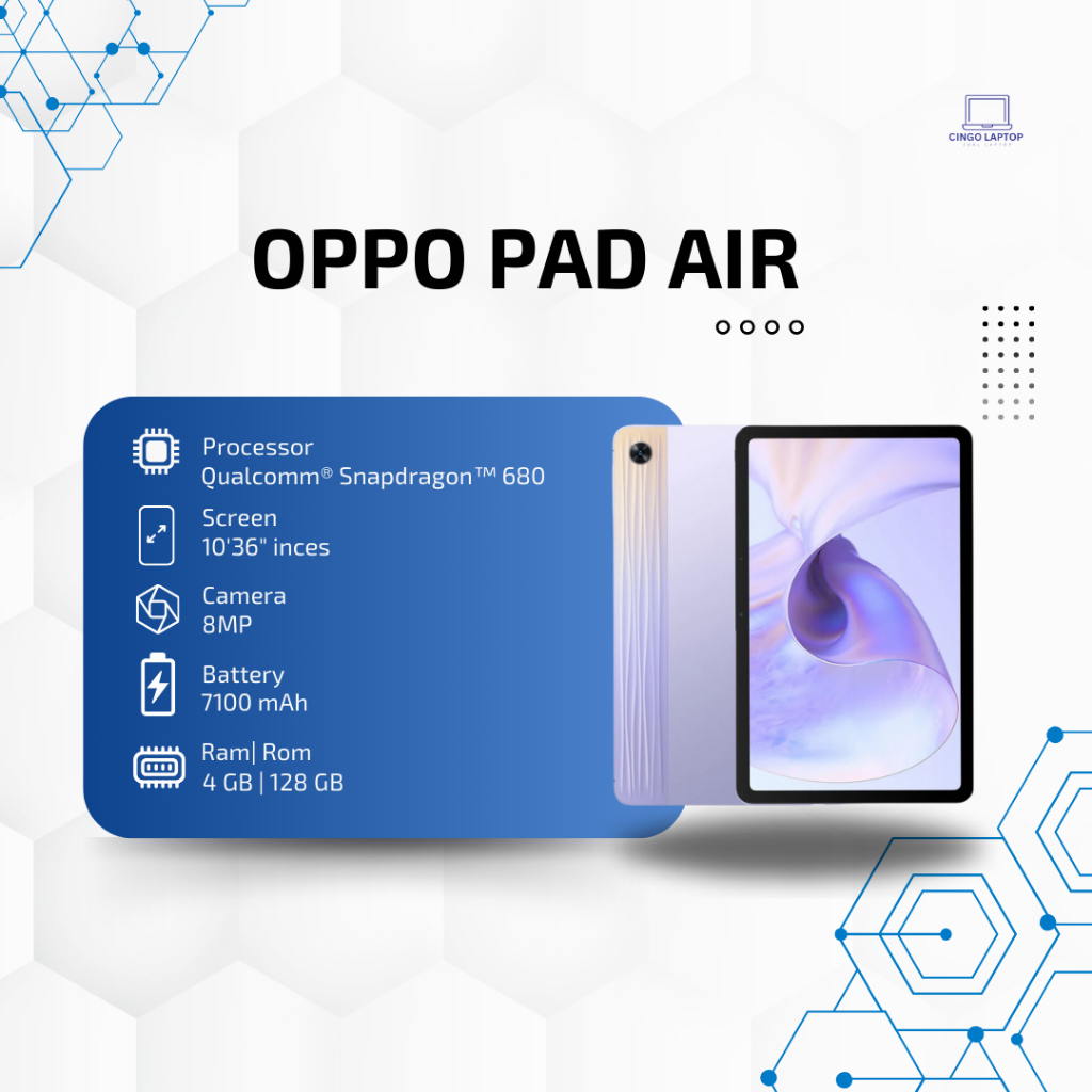 Oppo Pad Air Ram 4GB Rom 128GB