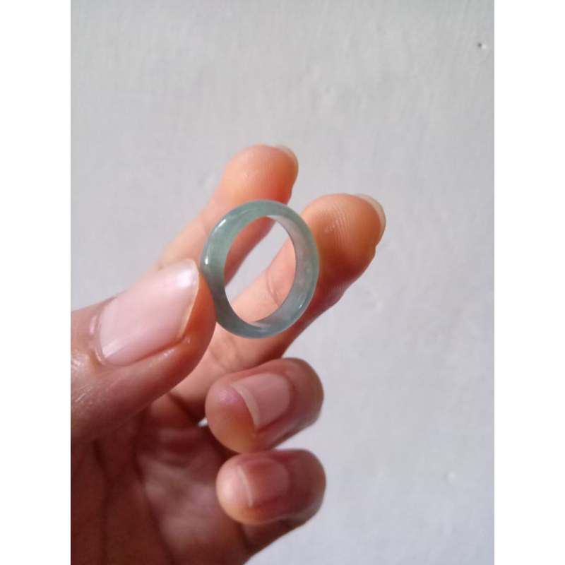 cincin jadeite jade 100% original giok burma type A certificate