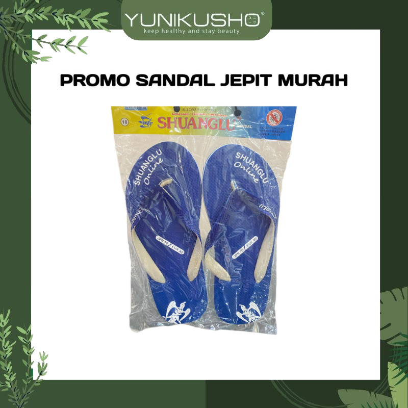 Sandal shuanglu online - Sandal Jepit jumbo murah - sandal Swallow pria wanita murah