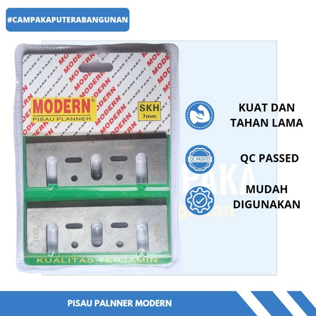 

Pisau Planner MODERN SKH 7mm