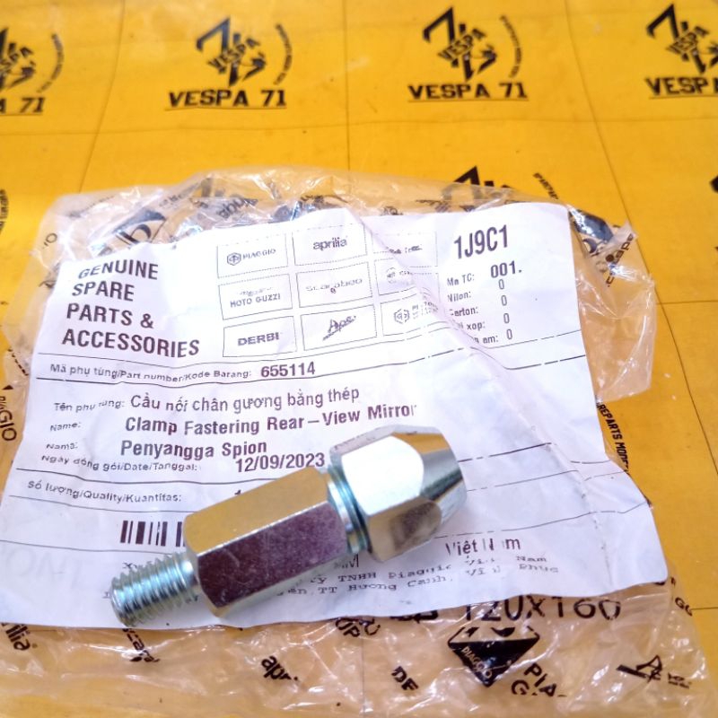 Dudukan Spion Kanan Vespa Matic S 2V 3V IGET