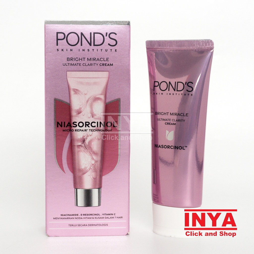 PONDS Bright Miracle Niasorcinol Ultimate Cream 40gr - Cream Wajah