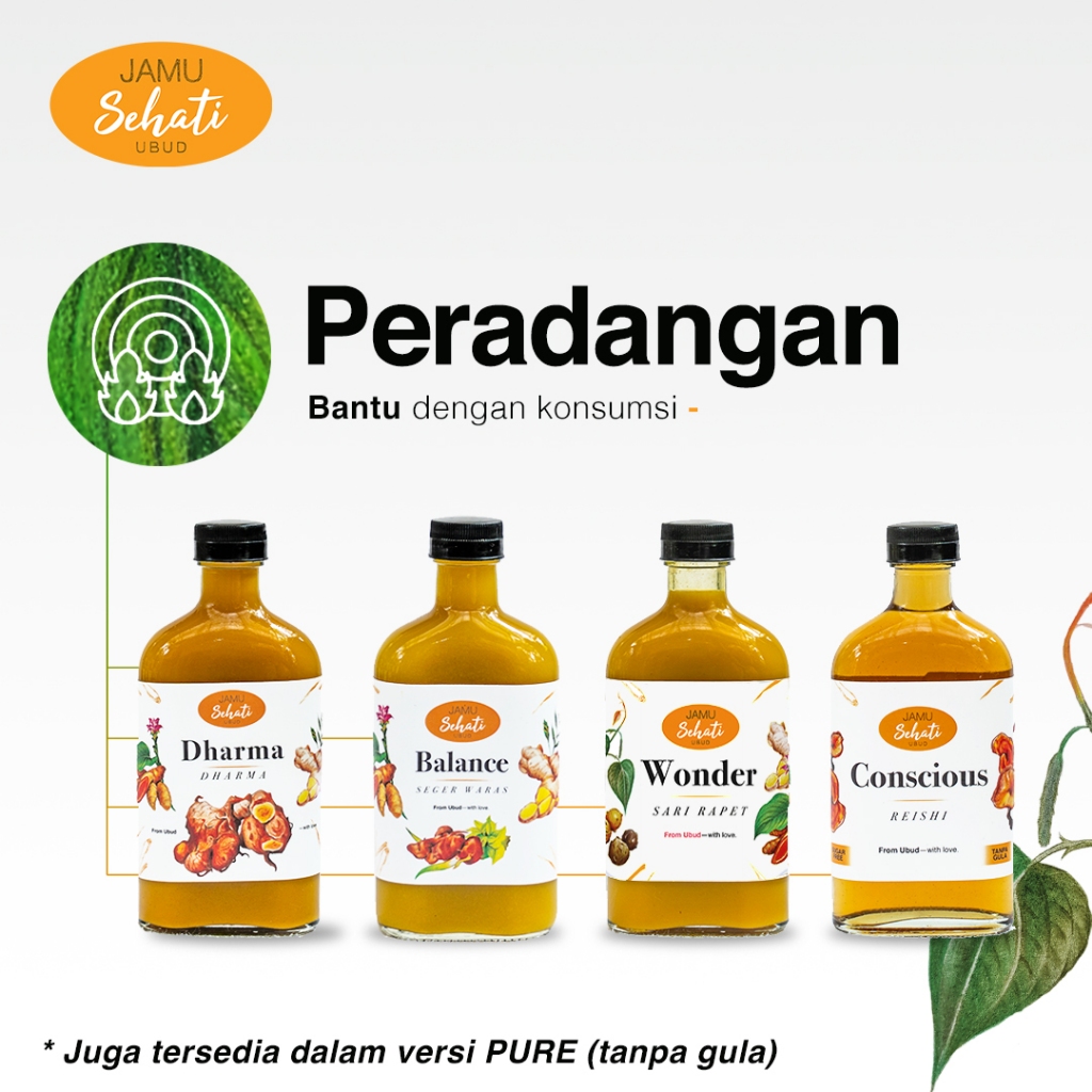 

Minuman Herbal Alami Atasi Inflamasi - Jamu Sehati Ubud