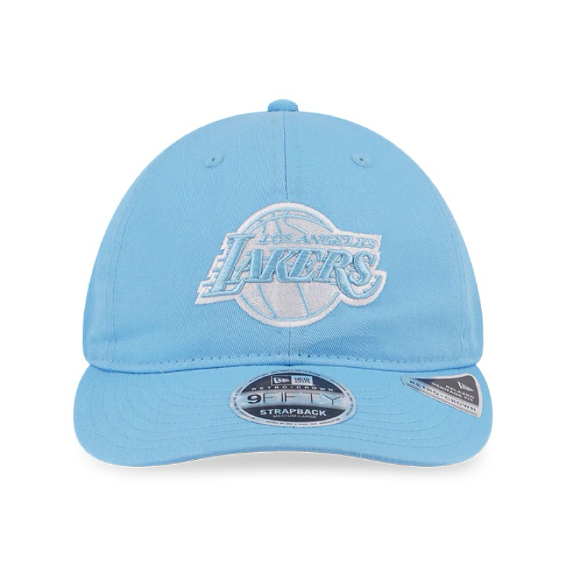 TOPI NEW ERA LOS ANGELES LAKERS Angel August Blue RC9FIFTY PCV ORIGINAL 100%