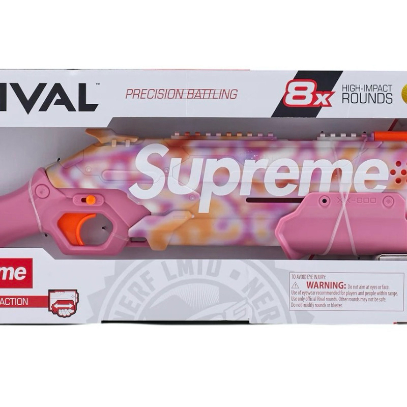 Sup Nerf Pink Rival Takedown Blaster