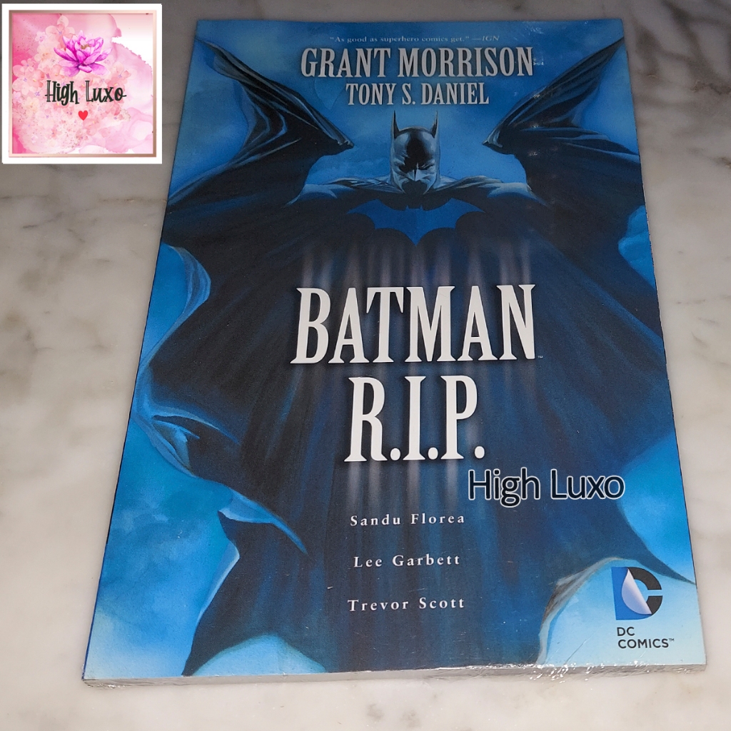 Buku Komik Graphic Novel DC Comics Batman RIP DC Comic Comics English Book Impor Import English Ceri