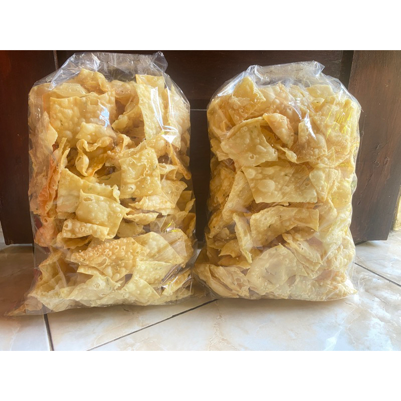 

Keripik Bawang-Daun Jeruk/Keripik Pangsit Bawang-Daun Jeruk Premium 500gr