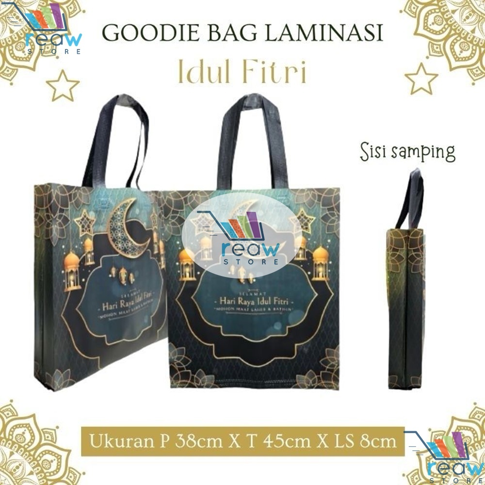 

Per Lusin Goodie Bag Tas Souvenir Laminating Idul Fitri Lebaran