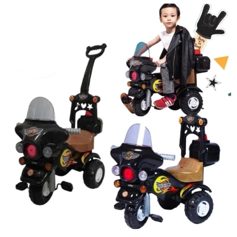 Sepeda anak roda tiga SHP Rocker 673 Sepeda model motor