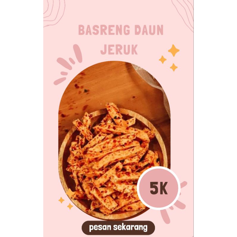 

Basreng Pedas Daun Jeruk 55gr