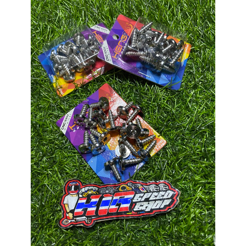 Baut body Yamaha/Honda model spiral slash glosy original heng.