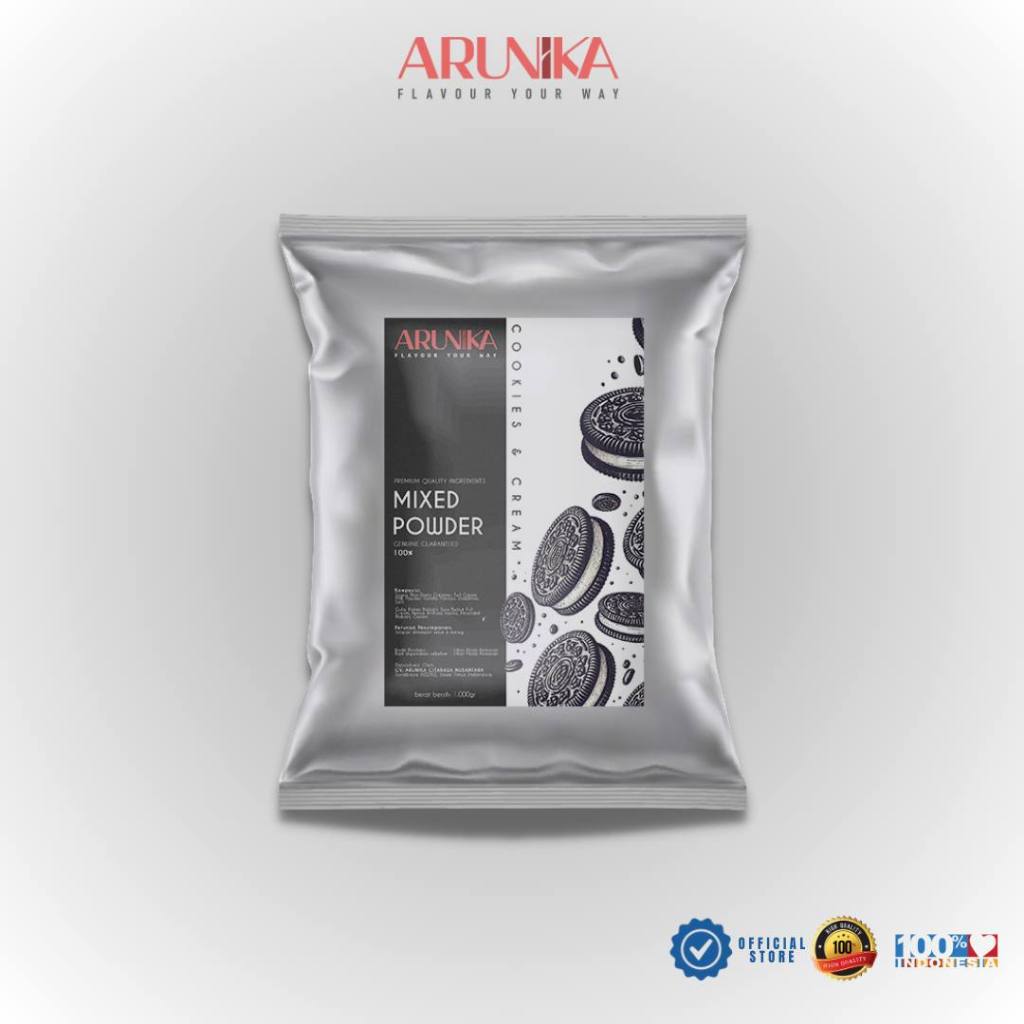 

Arunika Cookies and Cream Mixed Powder 1000gr