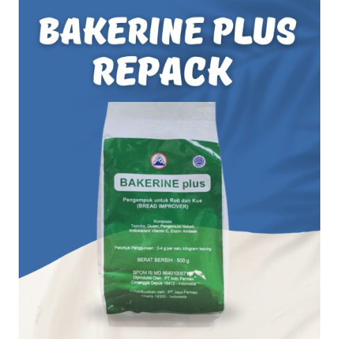 

BAKERINE PLUS Bread Improver Repack Pelembut Pengempuk Roti Donat