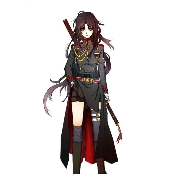 GUREN ICHINOSE / owari no seraph kostum kosplay female version
