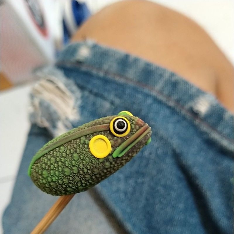Molding Soft Frog 3D Kodok Burik 3.8cm