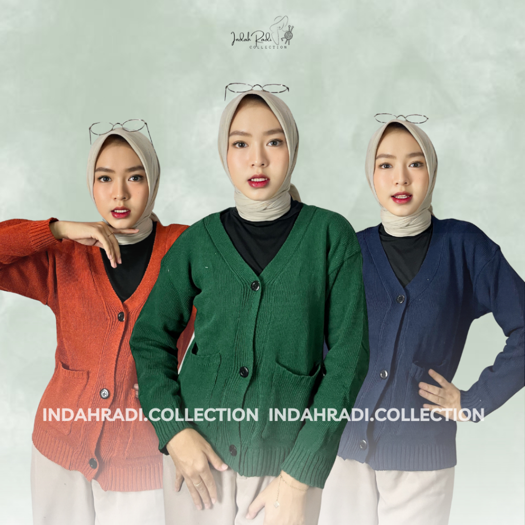 ZARA KNIT CROP OUTERWEAR TEBAL CARDIGAN RAJUT WANITA