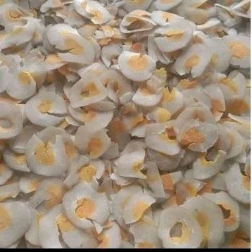 

Kerupuk telur asin kemasan 50gram