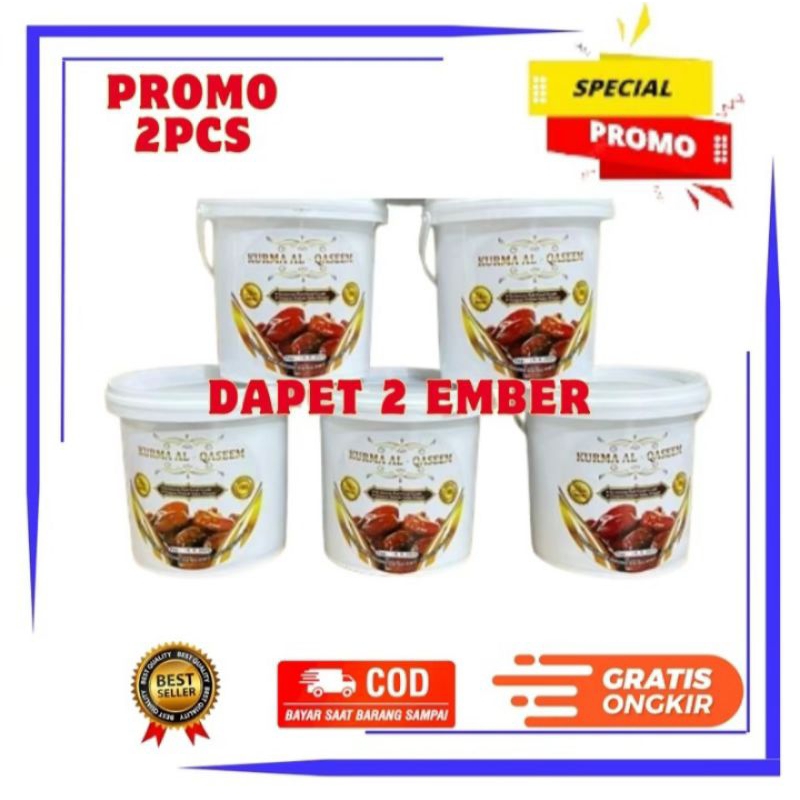 

Kurma Sukari AlQasim TERMURAHHH paket 2 Ember