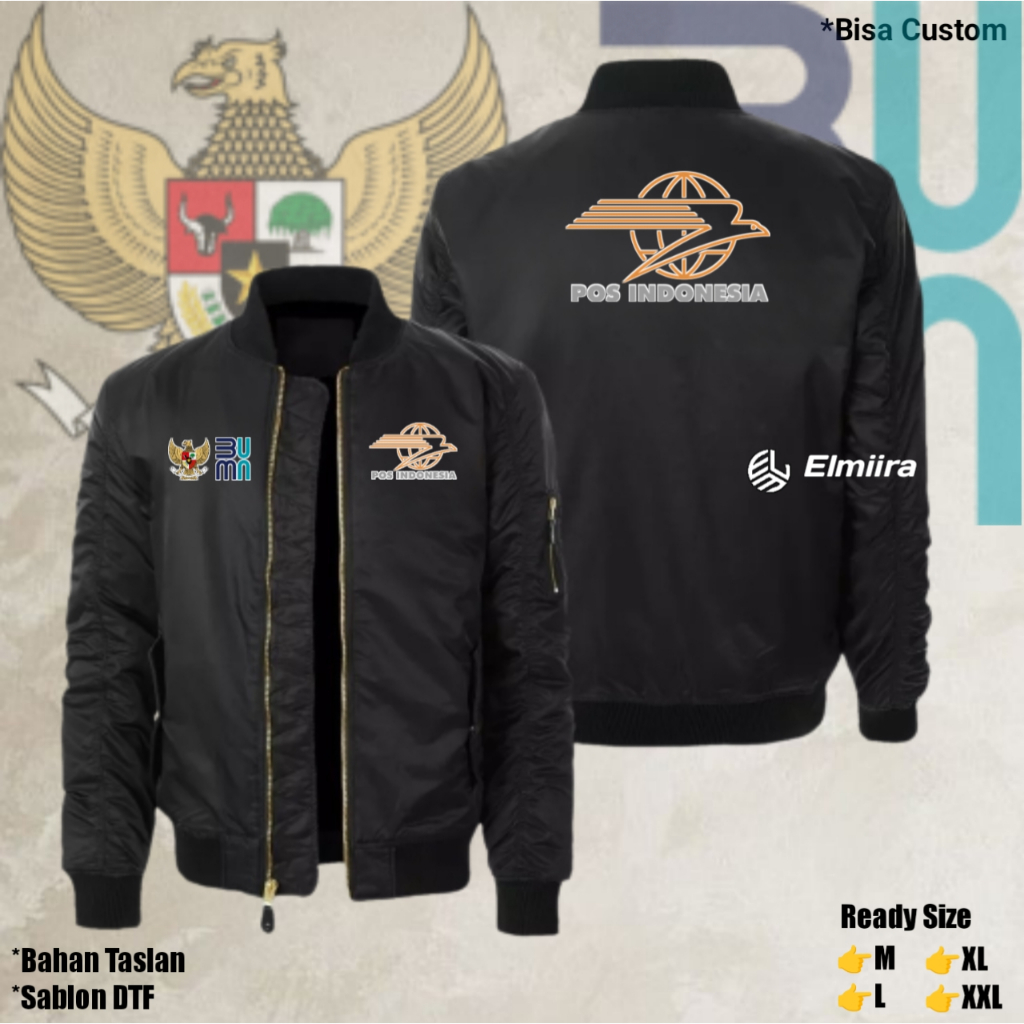 Jaket POS INDONESIA Bomber