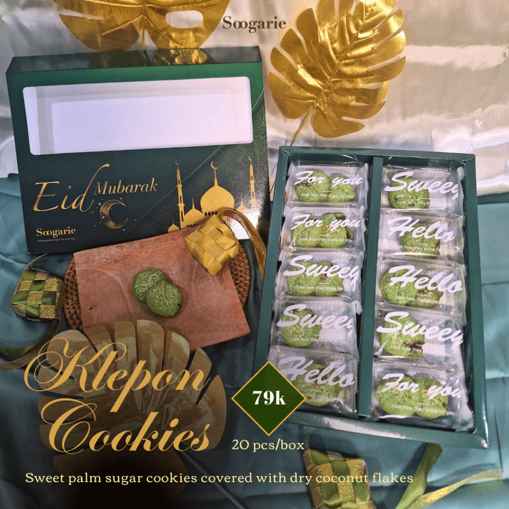 

Klepon Cookies / Kue Kering / Hampers Idul Fitri / Imlek / Natal