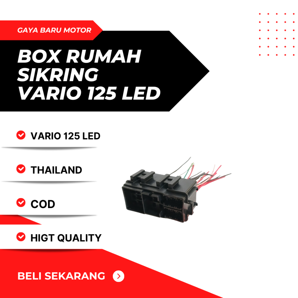 RUMAH BOX SEKRING SIKRING VARIO 125 NEW LED
