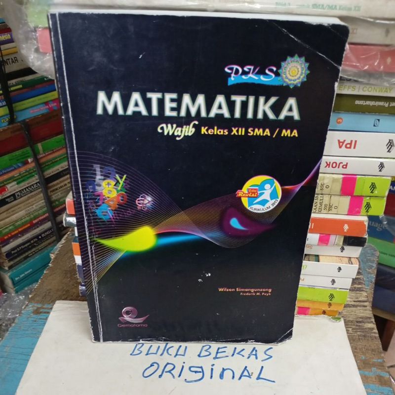 PKS Matematika untuk SMA kelas 12 wajib