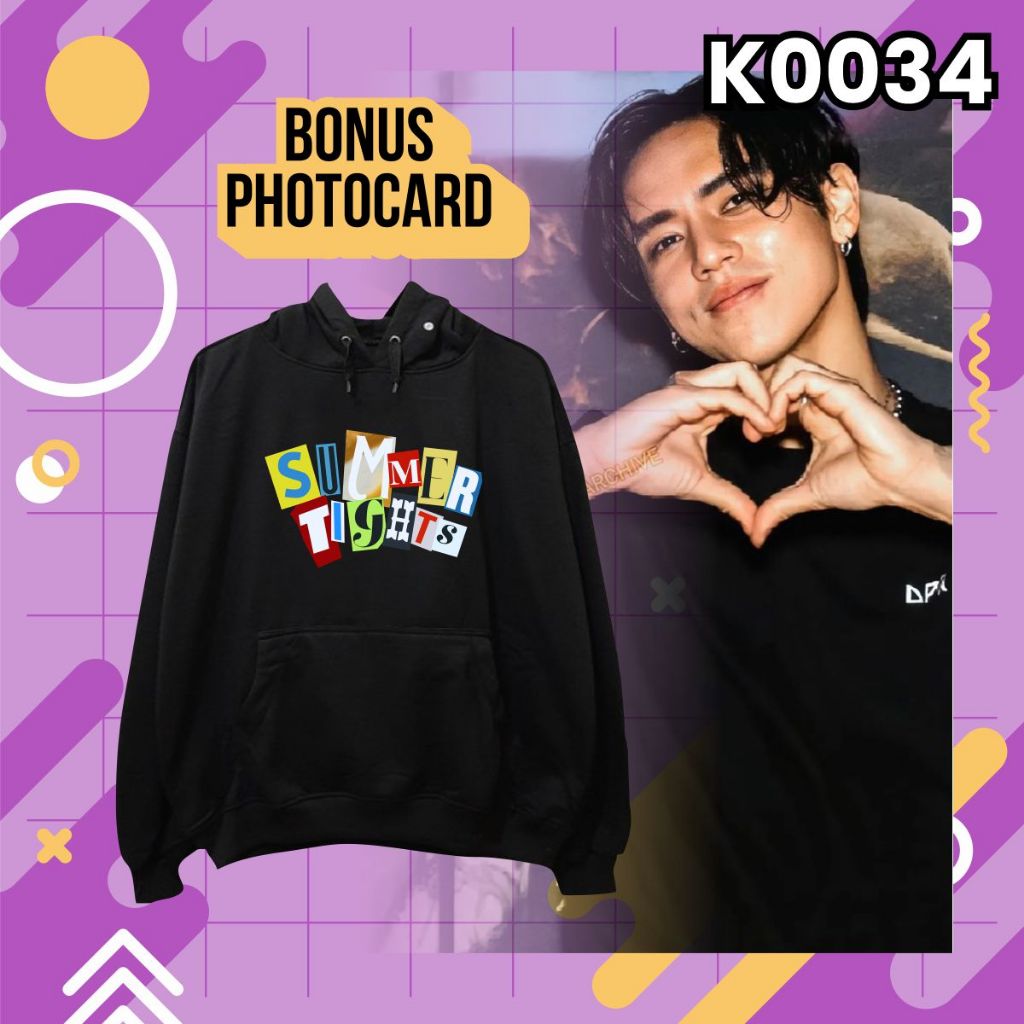 K0034 Sweater Hoodie DPR Ian Summer Tights Free Photocard