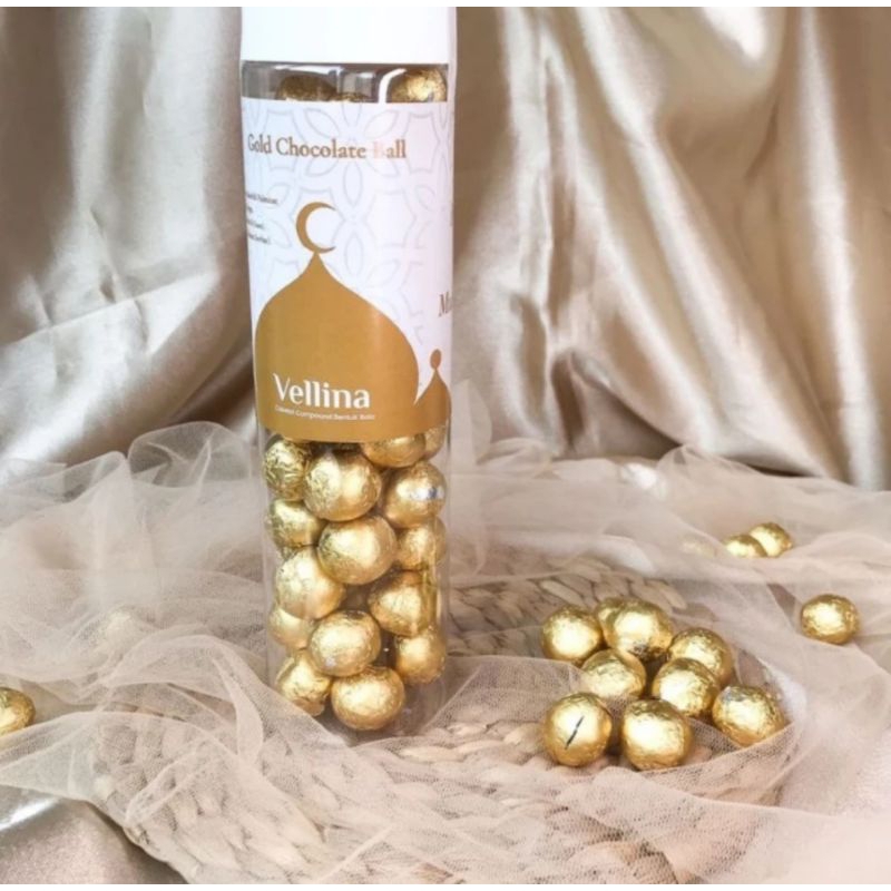 

VELLINA GOLD CHOCOLATE Ball cocok untuk hampers lebaran