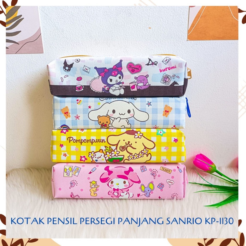 

KOTAK PENSIL PERSEGI PANJANG SANRIO KP-1130 PENCIL CASE TEPAK LUCU UNIK IMUT ALAT TULIS KANTOR SEKOLAH MURAH TERMURAH COD