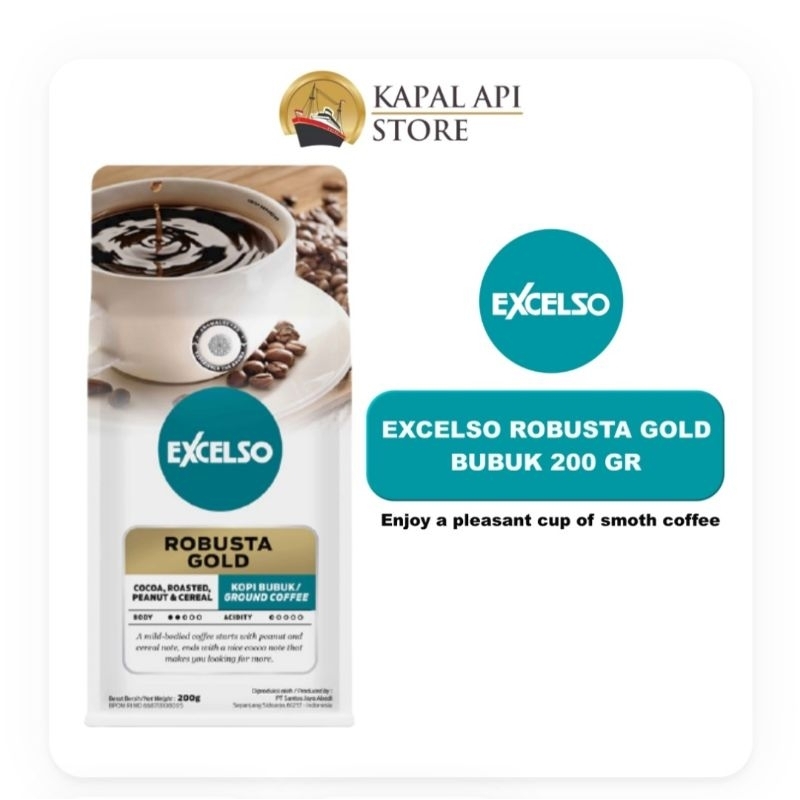 

Excelso Robusta Gold Bubuk