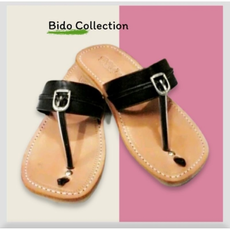 Sandal Kulit BIDO nonslip/sandal tarumpah kulit pria,sandal terumpah pria original bido