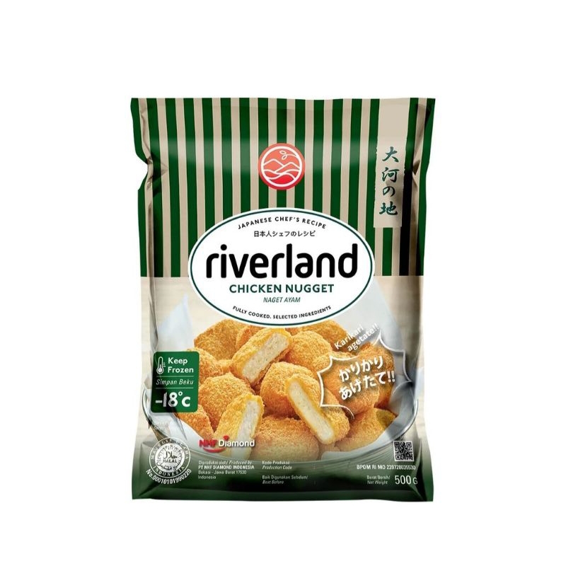 

riverland chicken nugget 500 gram