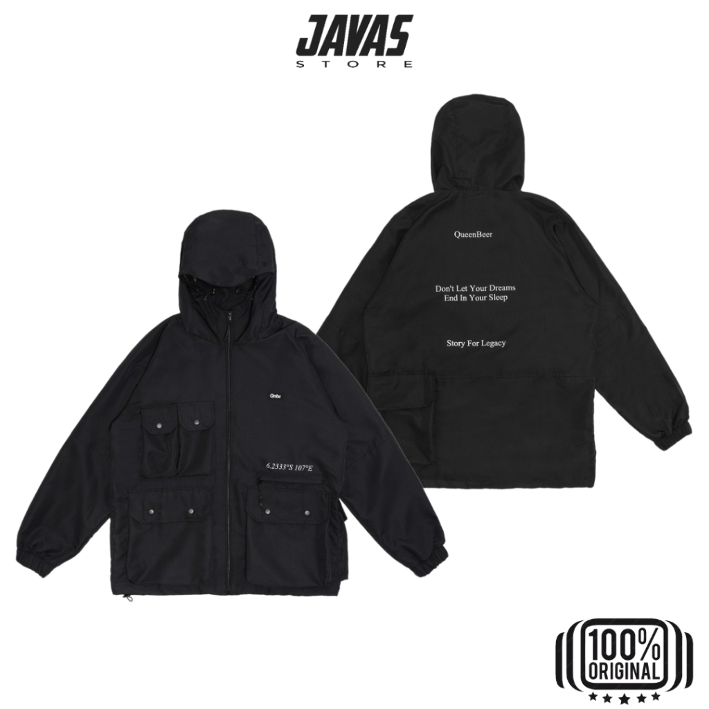 Jaket Queenbeer Original Windbreaker Jacket 430