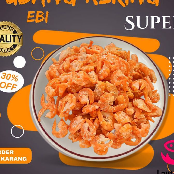 

KP8 Ebi Udang Kering Kupas Bersih Kualitas Super
