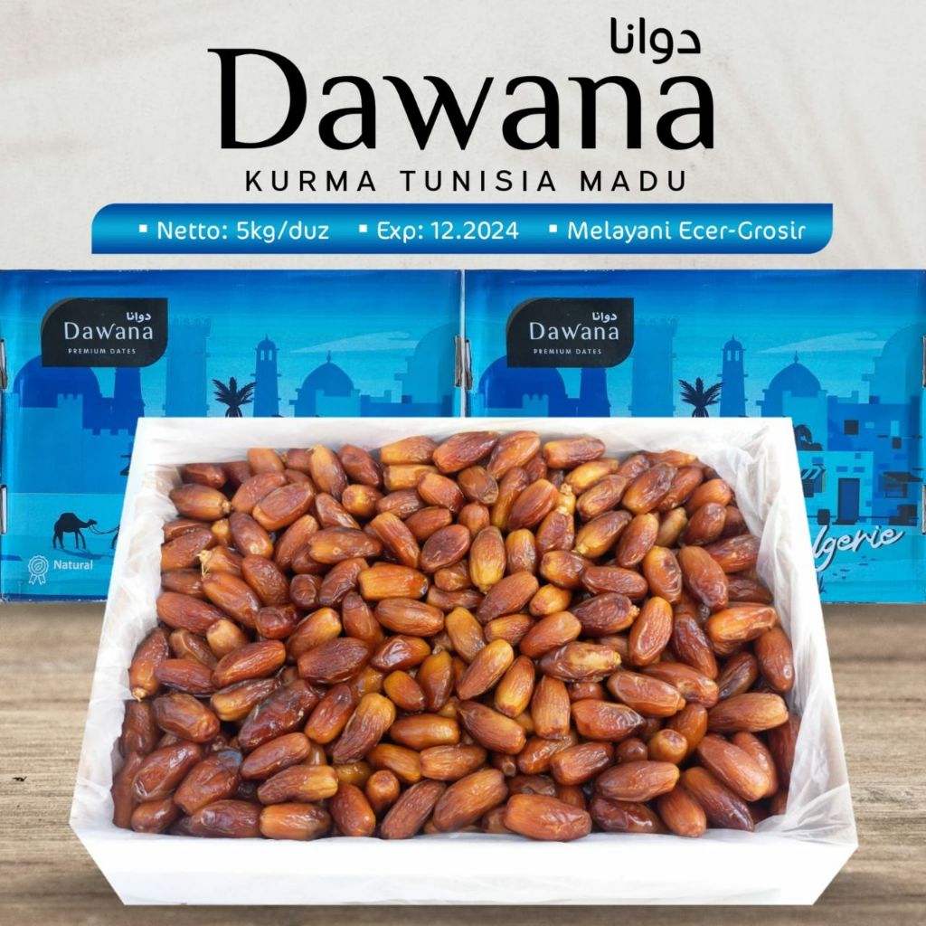 

Kurma Tunisia Madu-Kurma Madu Tunisia-Tunisia Madu DAWANA 5kg