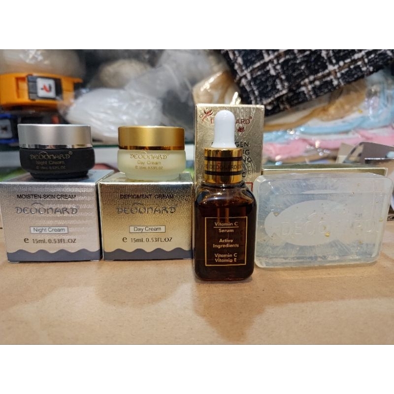 Cream Deonard gold paket 4 in 1