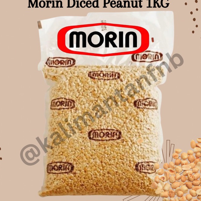 

KF7 Morin Diced Peanut Kacang Tanah Sangrai 1Kg