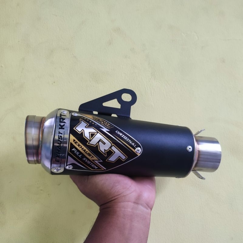 Knalpot Racing Silincer KRT K1 Original Balap Drag Kompetisi Bore up 130cc 150cc 180cc 200cc Jupiter