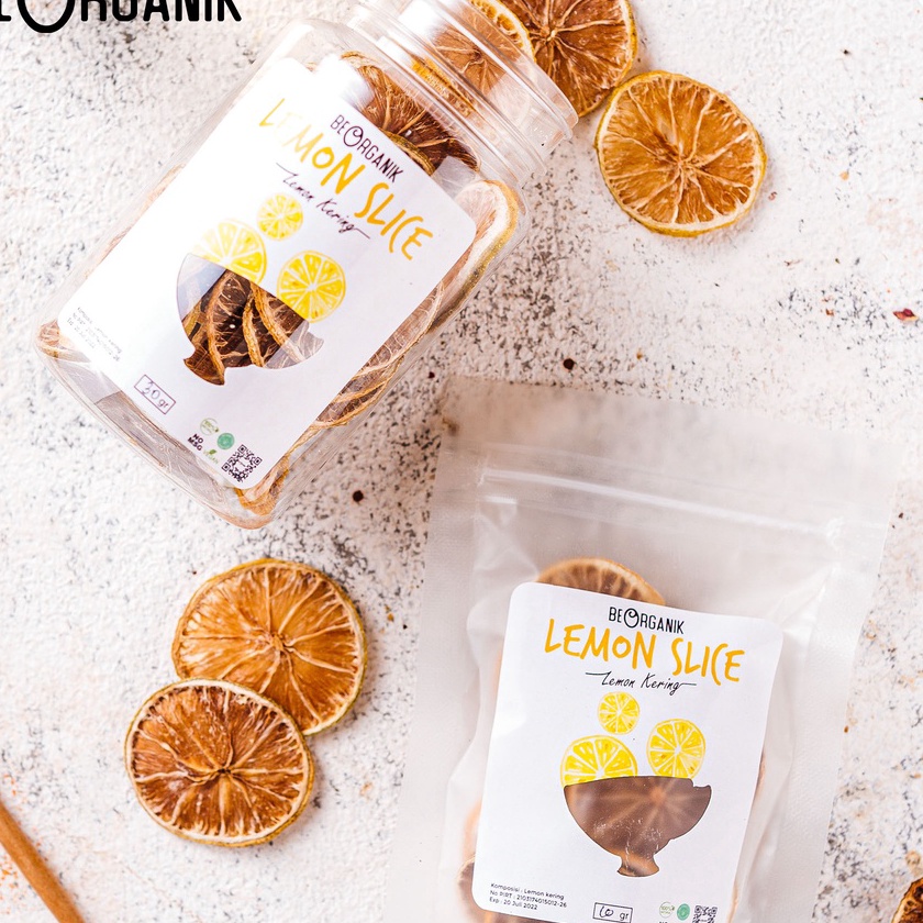 

HJ6 Lemon Kering Dried Lemon Slice Beorganik