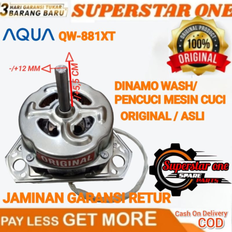 Dinamo Pencuci Mesin Cuci Aqua QW-881XT