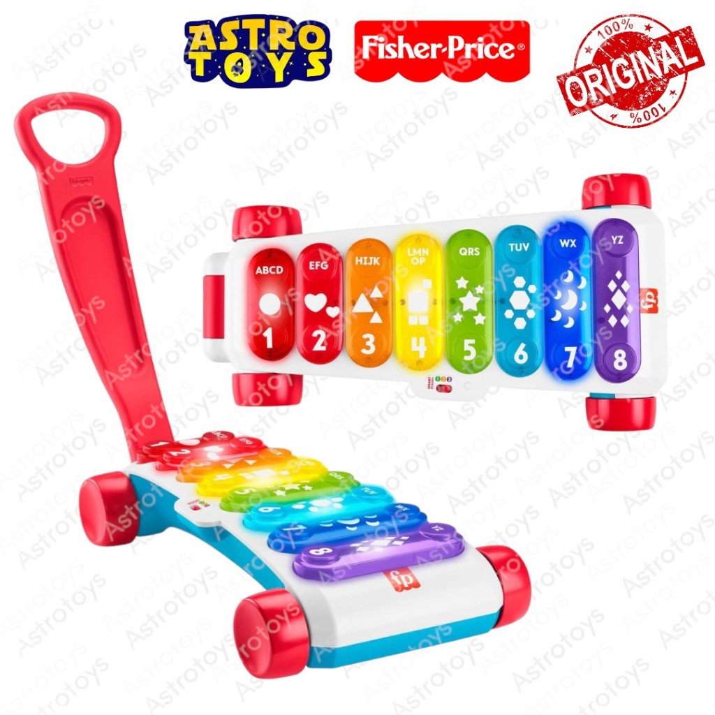 Fisher Price Giant Xylophone Mainan Edukasi Alat Musik Anak balita Original HGM29