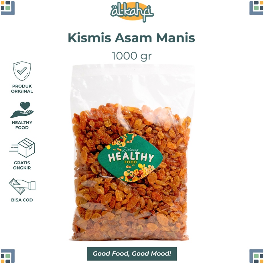 

Terbatas Kismis Asam Manis 1 Kg Kismis Arab Golden Raisin Original Oleh Oleh Haji Umroh