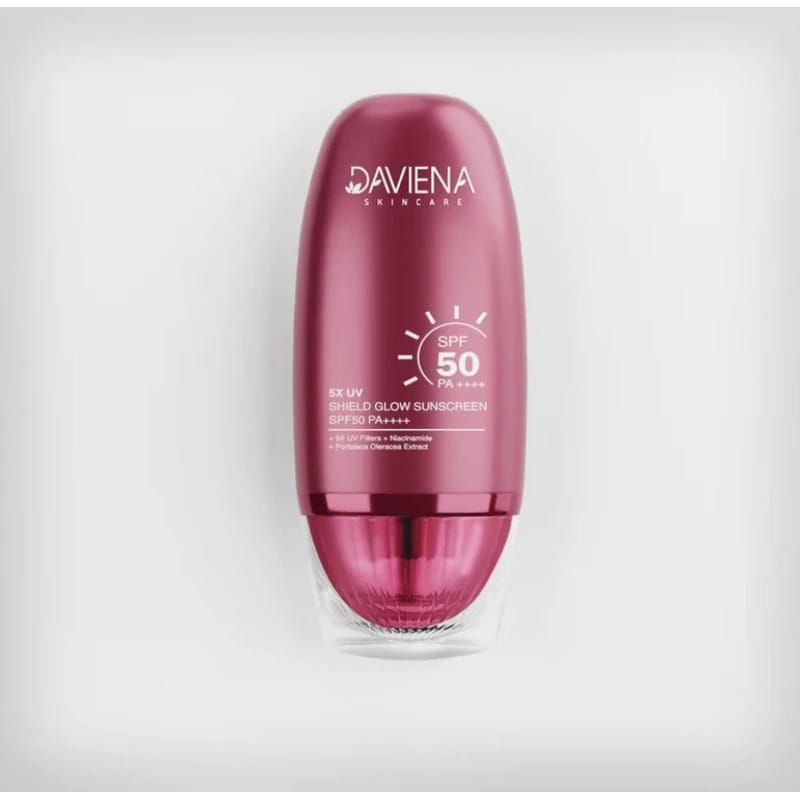 DAPAT 1 ( SPF50 PA +++ ) 5x UP SHEILD GLOW SUNCREN 30ml DAVIENA SKINCARE| DAVIENA PALEMBANG| SKINCAR