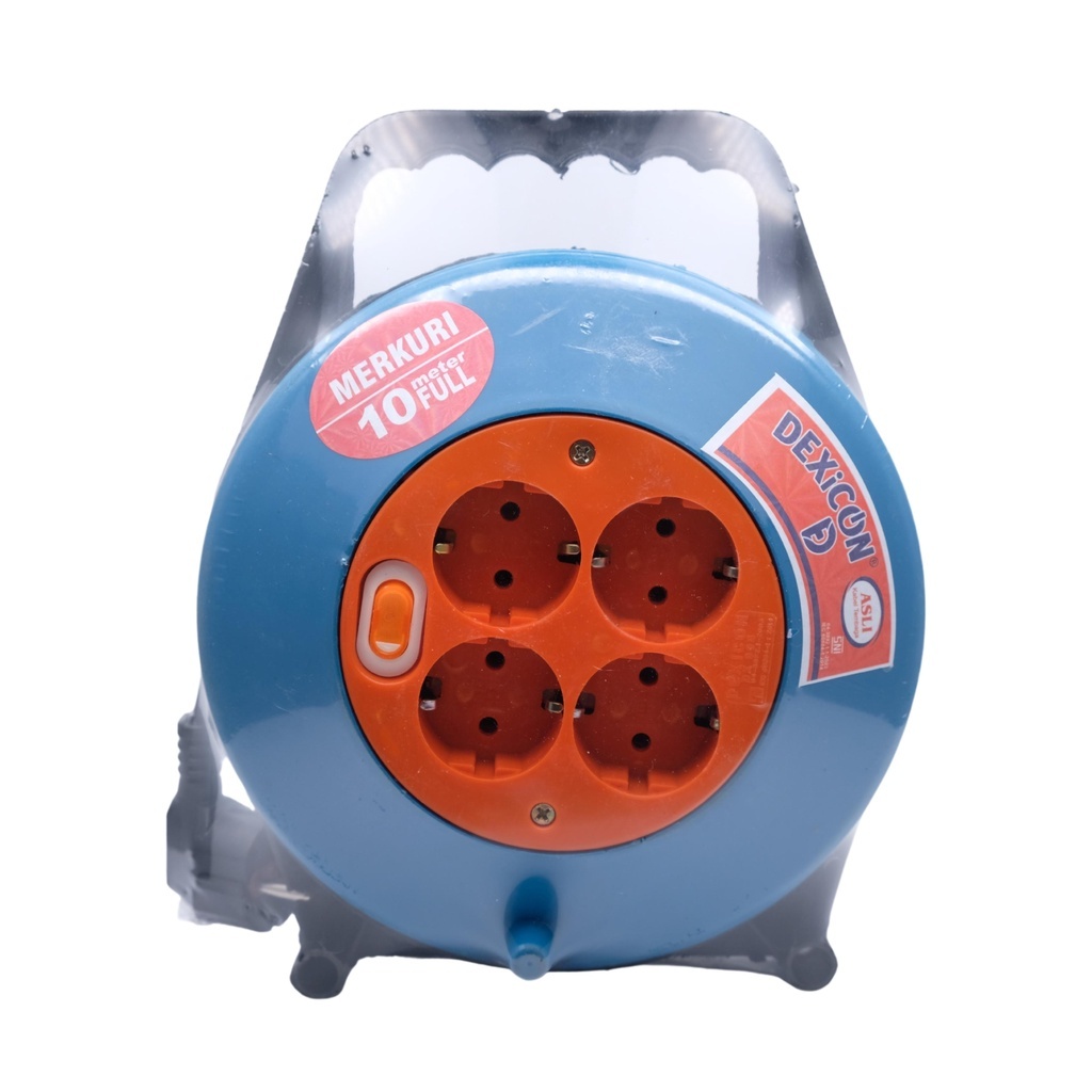 Cok Sambung Kabel Box Dexicon Saklar 10 M Kabel Roll Dexicon Cok Sambung 10 14 4 Meter