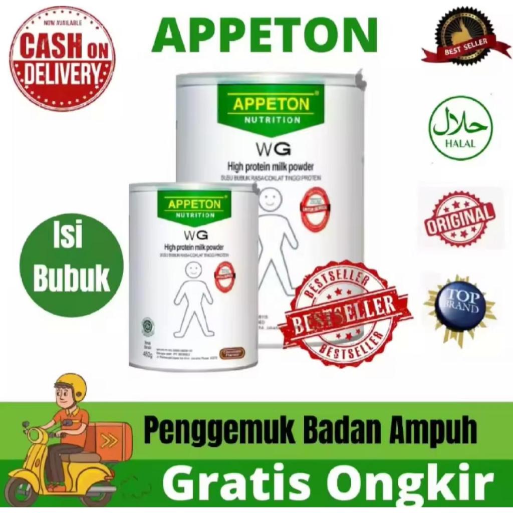 

PROMO!! APPETON Susu penggemuk rasa Vanilla dan Coklat mampu menambah berat badan dan berisi hingga 5kg dalam 1 Minggu tersedia paket minum 1 Minggu yang harga nya di jamin Ekonomis banget TERLARIS!!!